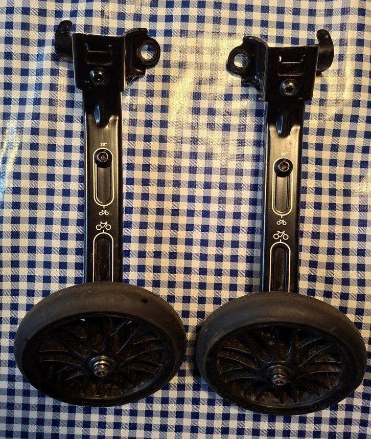 Zijwieltjes voor kinderfiets 20 en 24 inch wielen., 20 inch of meer, Zijwieltjes, Ophalen of Verzenden, Zo goed als nieuw