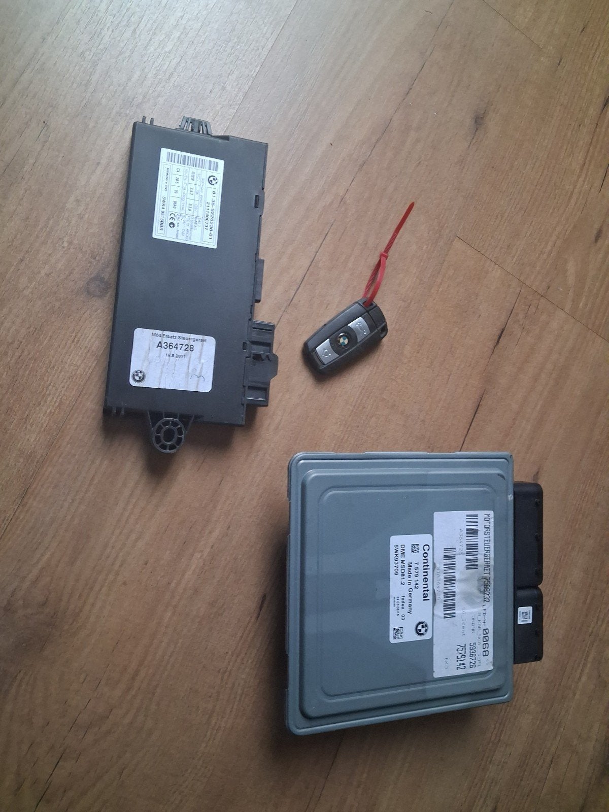 bmw dme motor computer met sleutel en startmodule, Ophalen of Verzenden, BMW