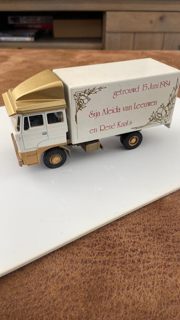 Lion toys DAF 2800, Hobby en Vrije tijd, Modelauto's | 1:50, Ophalen of Verzenden, Zo goed als nieuw, Bus of Vrachtwagen, Lion Toys