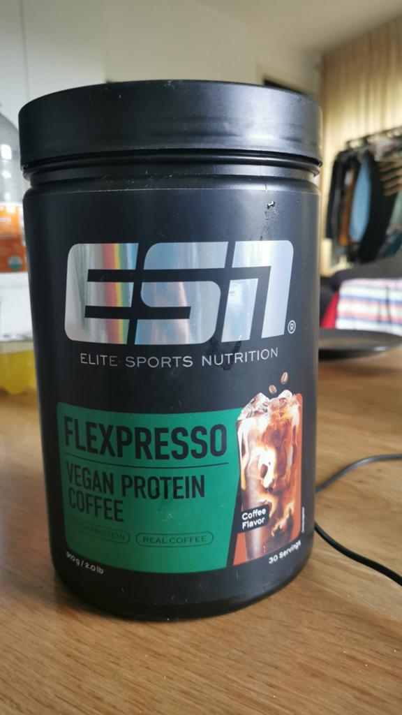 Ongeopend ESN Flexpresso Vegan Protein Coffee 910g, Ophalen of Verzenden, Nieuw, Poeder of Drank