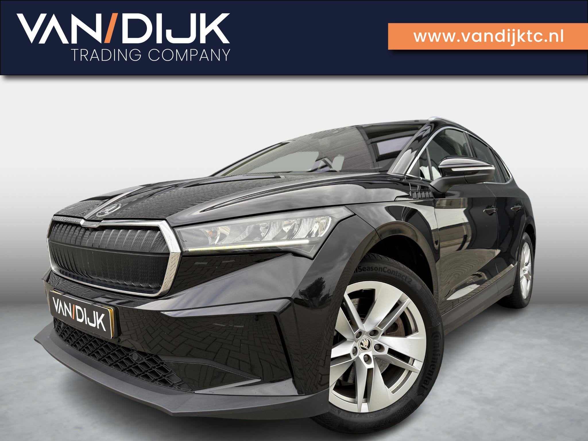 Skoda Enyaq iV 80 ✓SOH 90.4% ✓Warmtepomp ✓Full LED ✓, Auto's, Automaat, Dealer onderhouden, Achterwielaandrijving, Gebruikt
