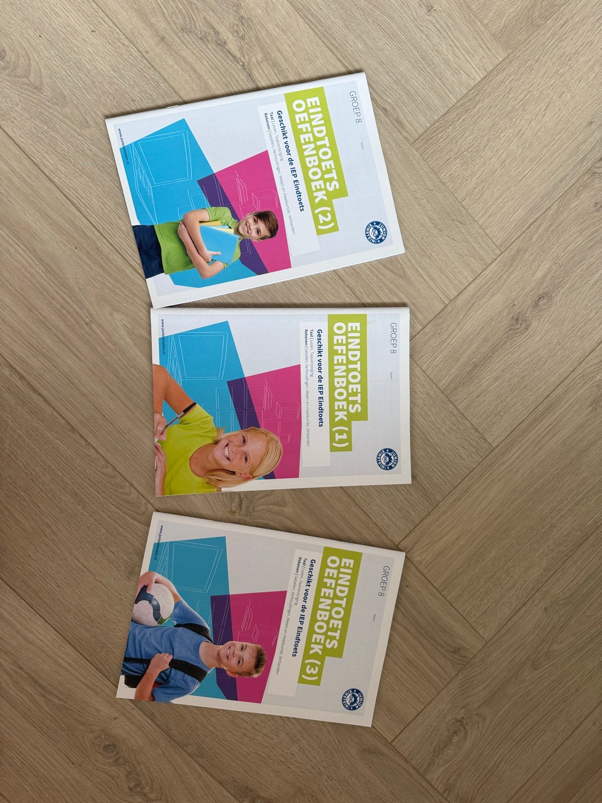 Nieuwe Eindtoets Oefenboeken Groep 8 (set van 3), Ophalen of Verzenden, Nieuw