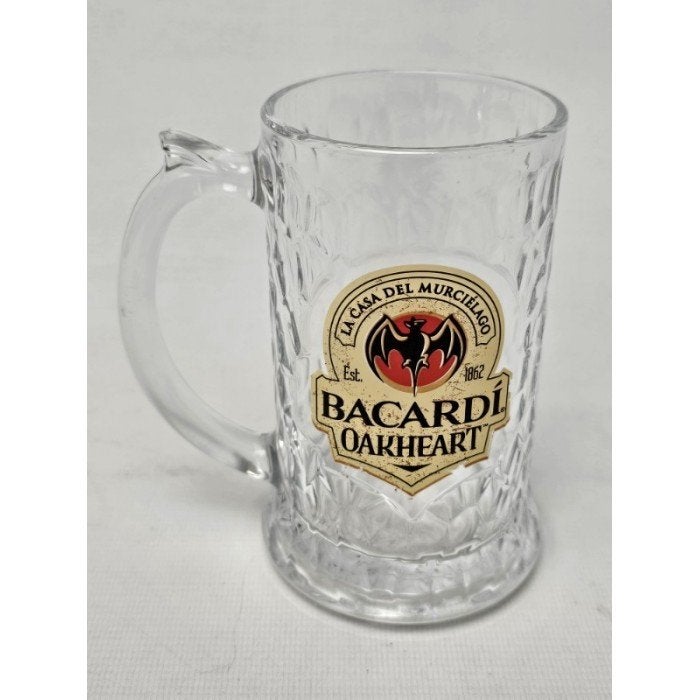 # Bacardi oakheart pull glas model 19, Verzamelen, Ophalen of Verzenden, Gebruikt, Borrel- of Shotglas