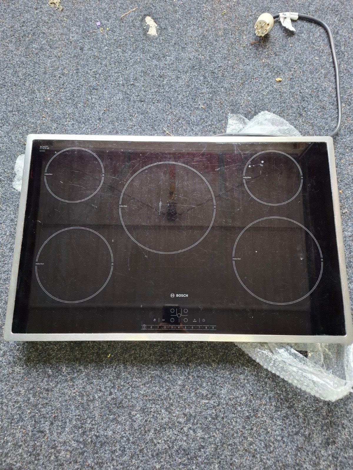 Bosch Inductiekookplaat - 5 Kookzones, Ophalen