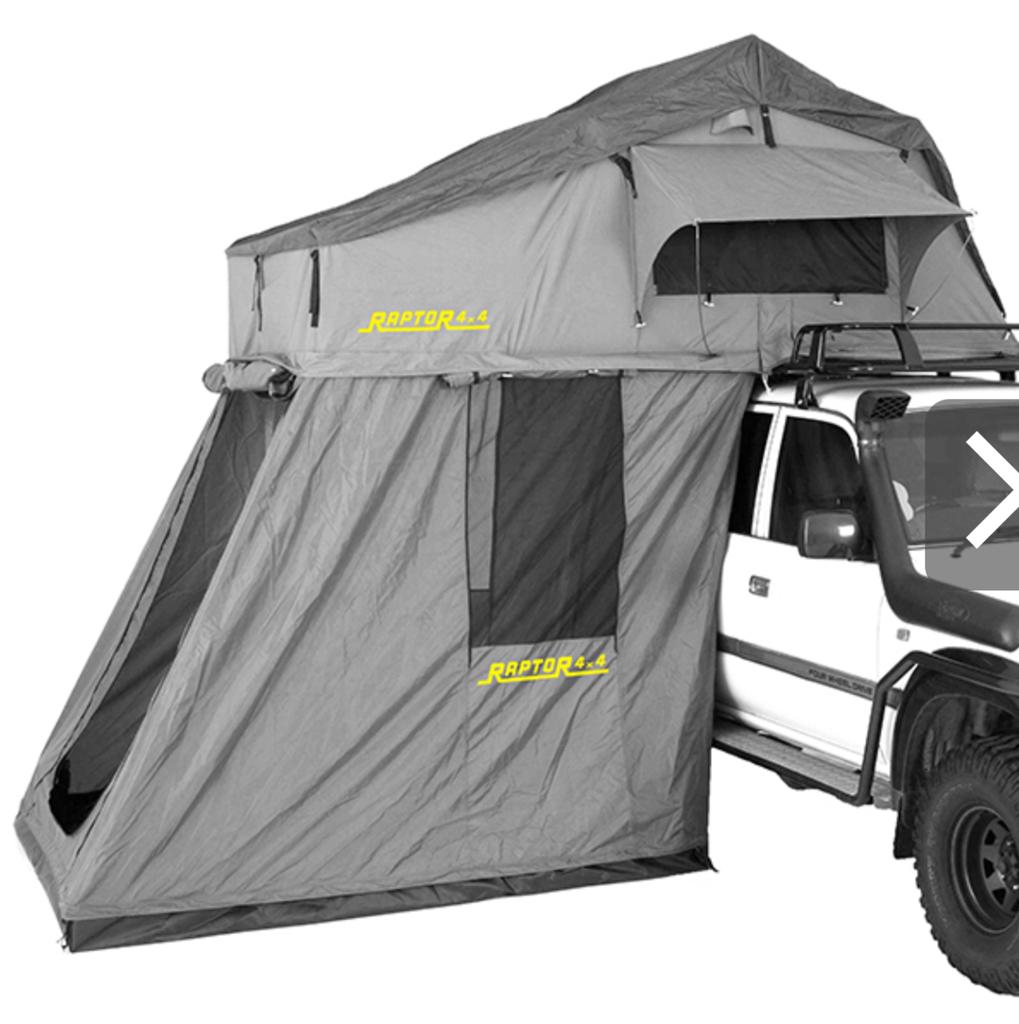 RAPTOR 4x4 daktent incl. Ondertent (nieuw), Ophalen, Zo goed als nieuw, Tot en met 3