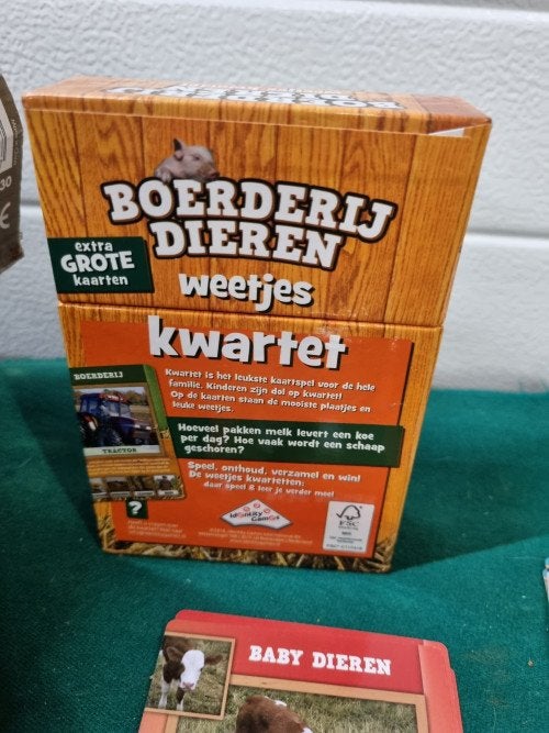kwartet boerderij dieren, Ophalen of Verzenden, 'T Olde Gre-j, Info@toldegrej.nl, Endepoelstraat 20f Didam