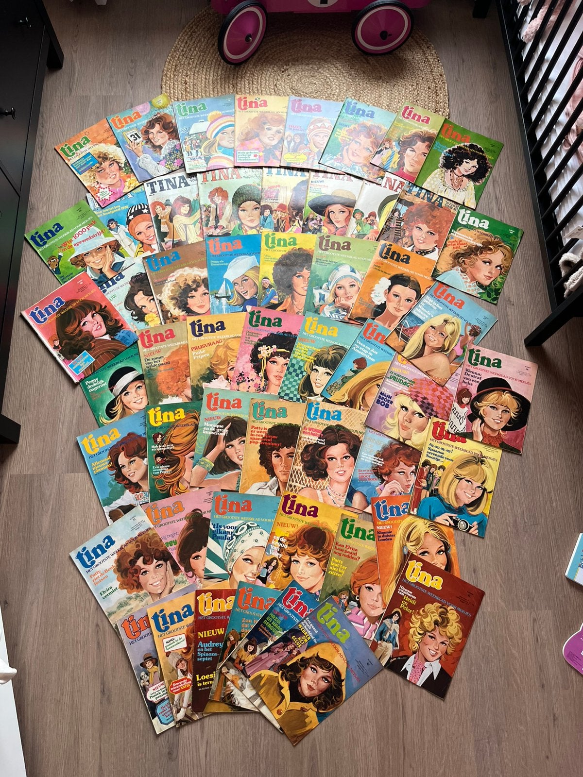Complete jaargang Tina 1976 – vintage verzamelobject, Ophalen of Verzenden, 1960 tot 1980, Tijdschrift