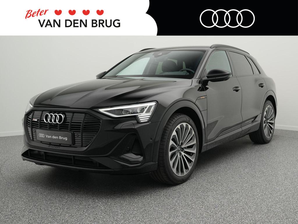 Audi e-tron S-Line 50 QUATTRO 71 kWh 313 PK | SoH 97% | LED, Automaat, Gebruikt, 71 kWh, Leder en Stof
