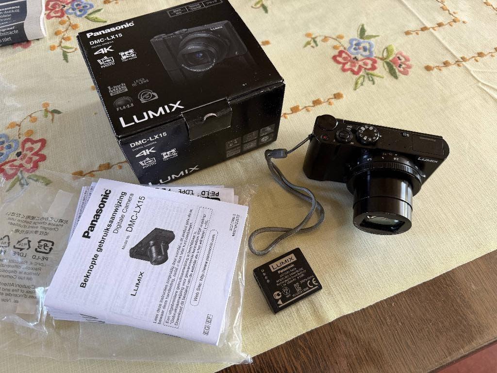 Panasonic Lumix DMC-LX15 compact camera, 20 Megapixel, Compact, Ophalen of Verzenden, Zo goed als nieuw