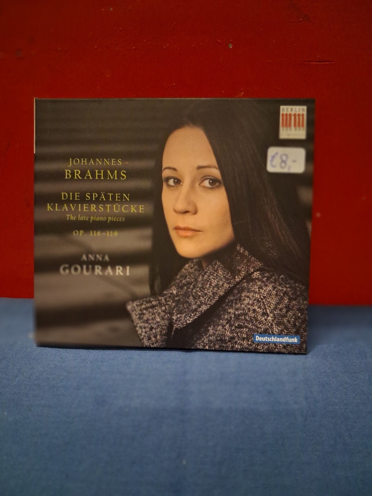 Johannes Brahms Die Späten Klavierstücke - Anna Gourari, Inclusief doosje, Brahms, Ophalen of Verzenden, Zo goed als nieuw