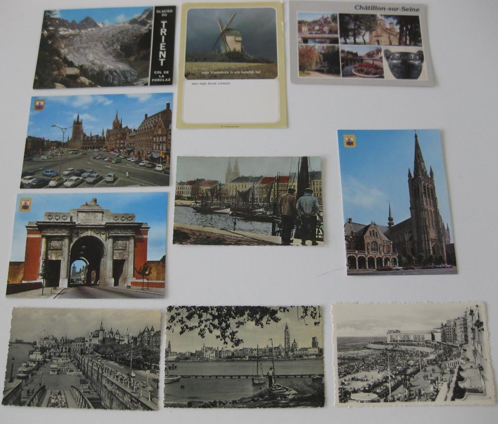 Ansichtkaarten / Verzamelkaarten België 10 stuks, Ophalen of Verzenden, Ongelopen