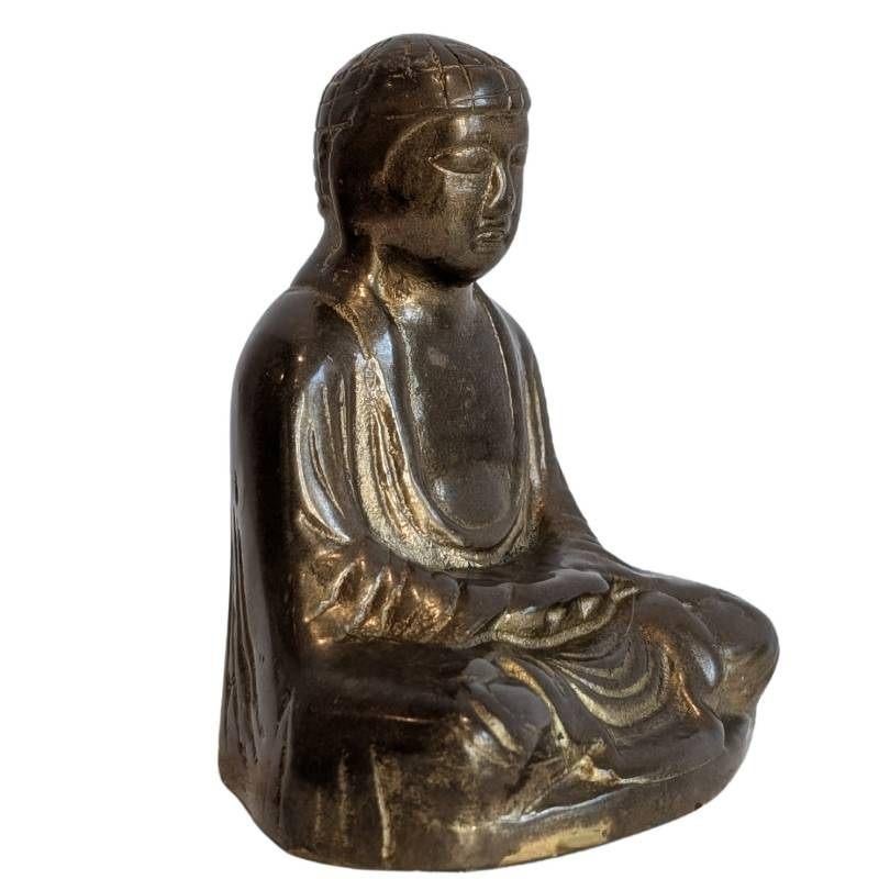 Vintage Chinees bronzen Boeddhabeeld LOT 136, Ophalen of Verzenden, Gebruikt