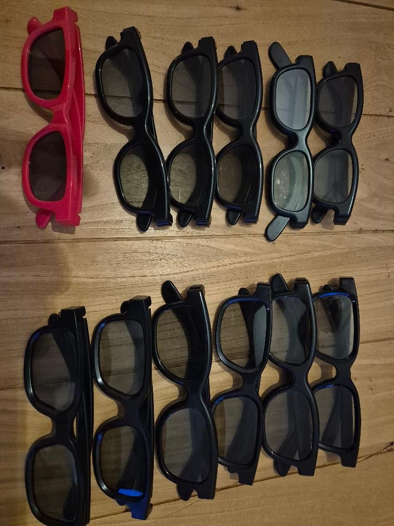 3D brillen partij, Ophalen of Verzenden