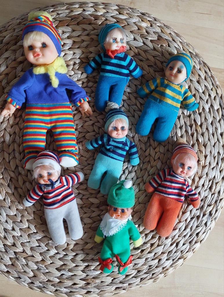 Vintage poppen, Verzamelen, Poppen, Ophalen of Verzenden, Gebruikt, Pop