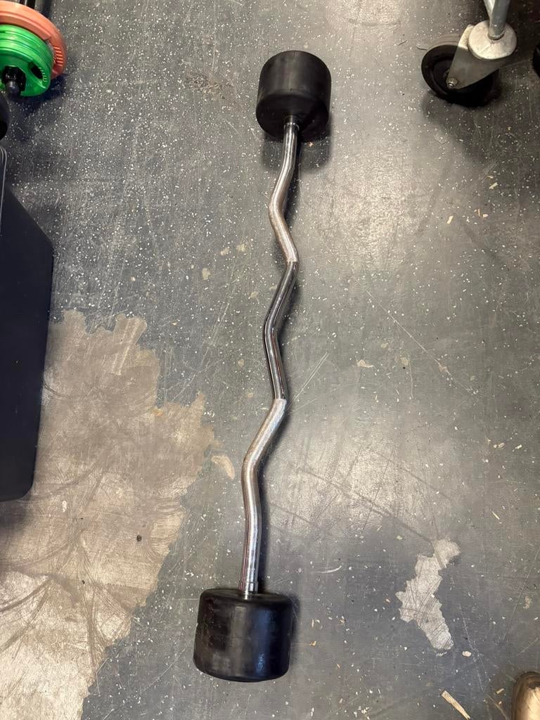 Lifemaxx vaste ez curlbar 30 kg sbar halter stang, Ophalen, Gebruikt, 30 kg, Lifemaxx