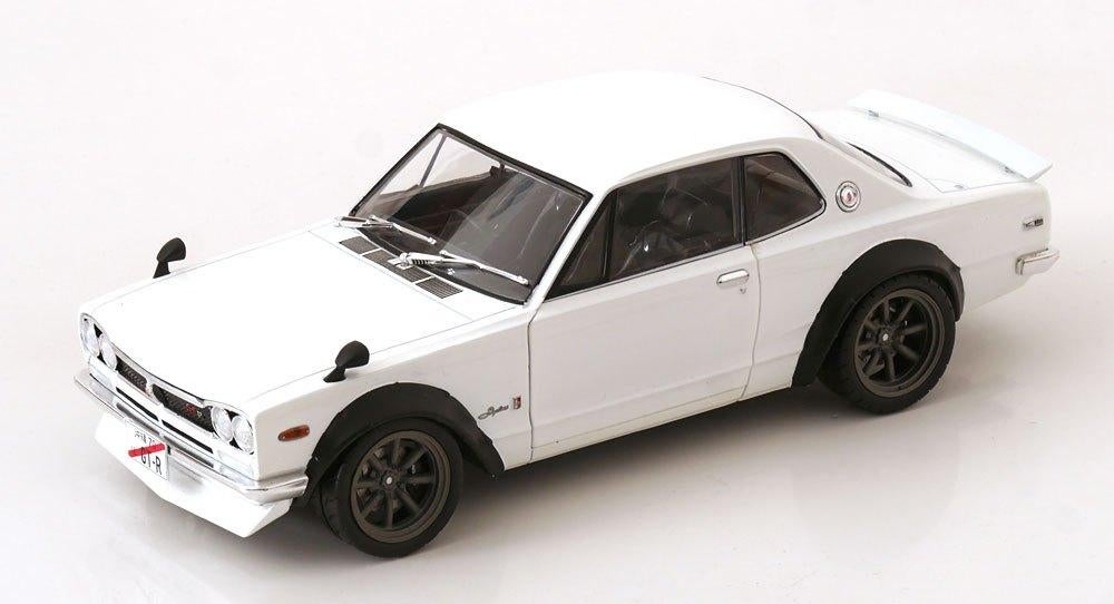 Nissan Skyline (C10) "Hakosuka" 1970 Wit 1-18 Solido, Solido, Tschuiten@hotmail.com, Auto, Solido