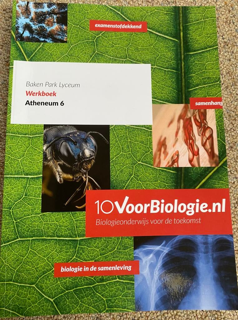 Vwo 6 Biologie Werkboek 10voorbiologie, Boeken, Schoolboeken, Ophalen of Verzenden, Nieuw, VWO, Biologie