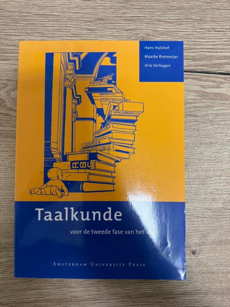 Taalkunde voor de tweede fase van het vwo, Ophalen, Alpha, Zo goed als nieuw, HBO