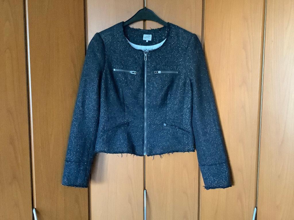 Leuke jas van het merk Dept denim department, M., Maat 38/40 (M), Blauw, Ophalen of Verzenden, Gedragen