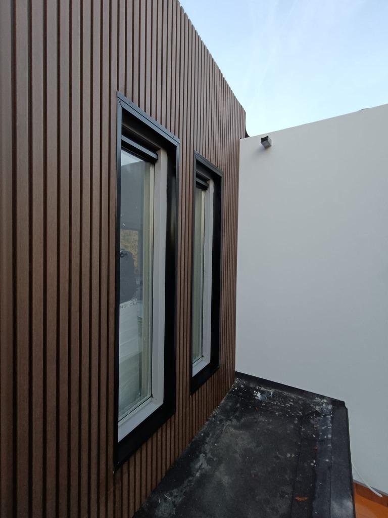 Kunststof plank. planken, gevelbekleding, rabatdelen, Doe-het-zelf en Verbouw, Platen en Panelen, Overige materialen, 20 tot 50 mm