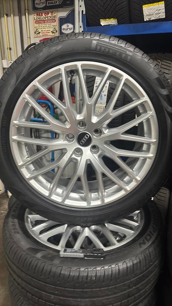 20” Origineel Audi Q5 Demo set nieuw!!, 255 mm, Banden en Velgen, Nieuw, Ophalen of Verzenden
