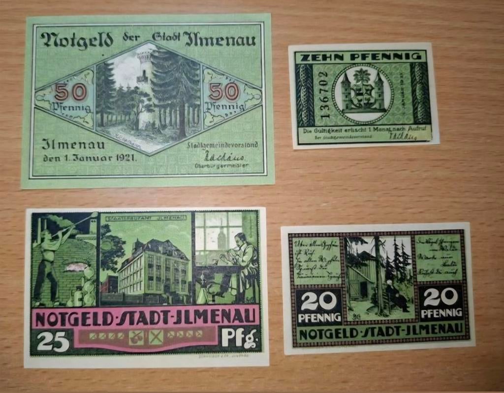 Duits Notgeld Ilmenau Noodgeld, Ophalen of Verzenden, Duitsland