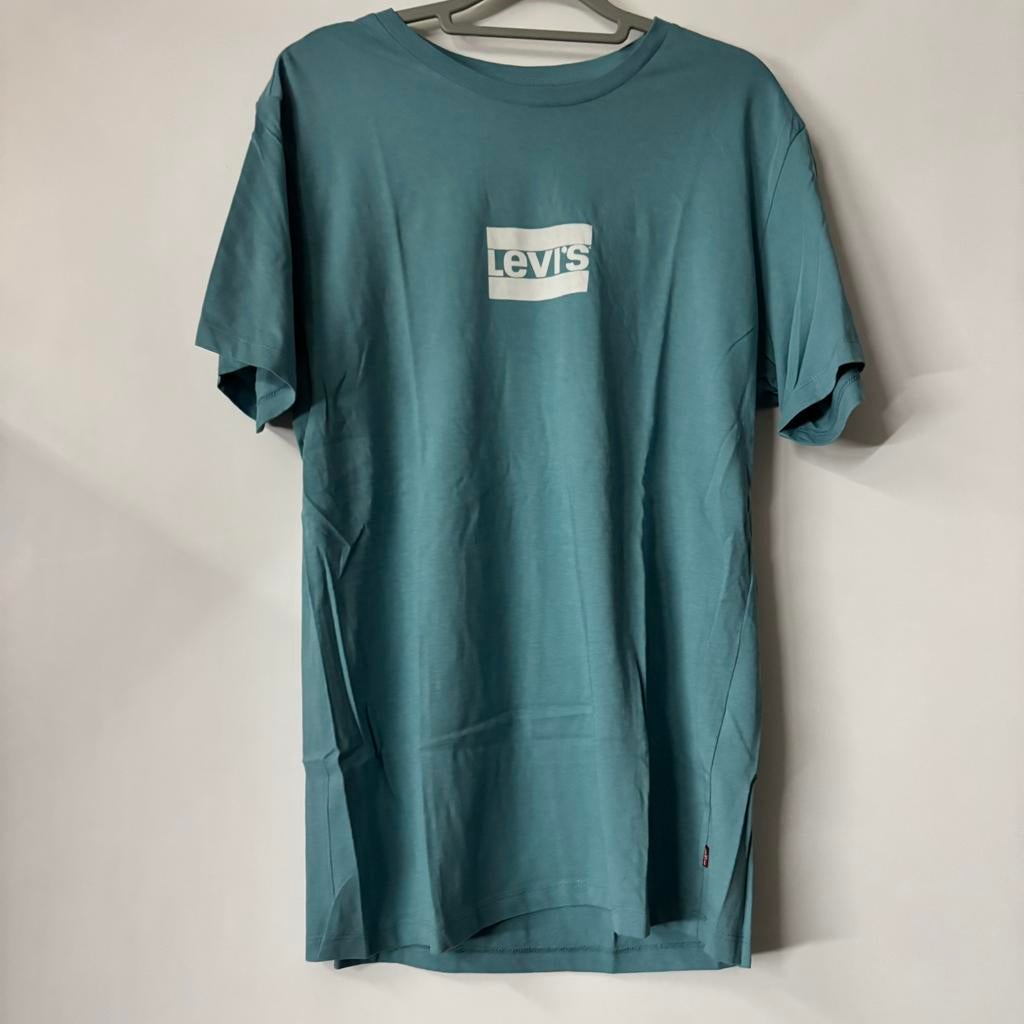 Levi shirt, Ophalen of Verzenden, Zo goed als nieuw, Maat 48/50 (M), Blauw