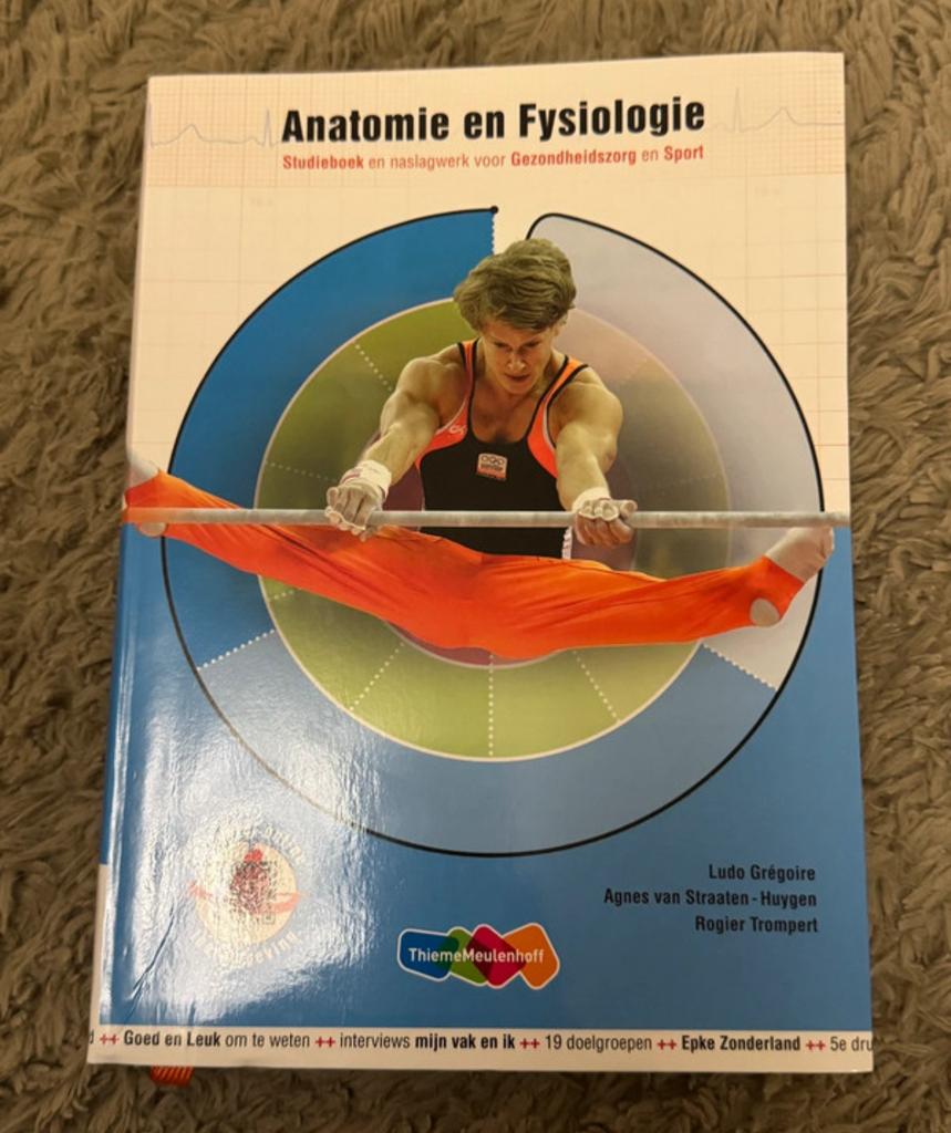 Anatomie en Fysiologie - Druk 5, Boeken, Nieuw, Beta, Ludo gregoire, HBO