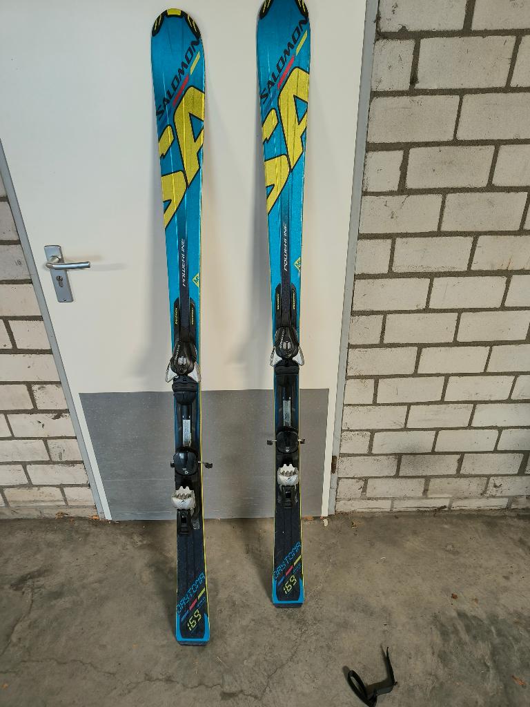 Salomon Daytona 169 ski's in perfecte staat, Ophalen, 160 tot 180 cm, Gebruikt, Salomon