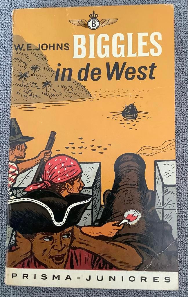 Biggles in de West - Junior Pocket, 1961, Ophalen of Verzenden, Gelezen