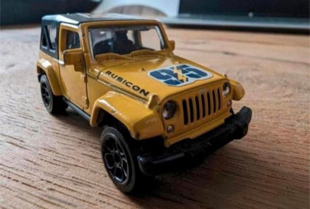 Jeep Wrangler Rubicon Majorette 2016 – 1:64, Ophalen of Verzenden, Gebruikt, Auto