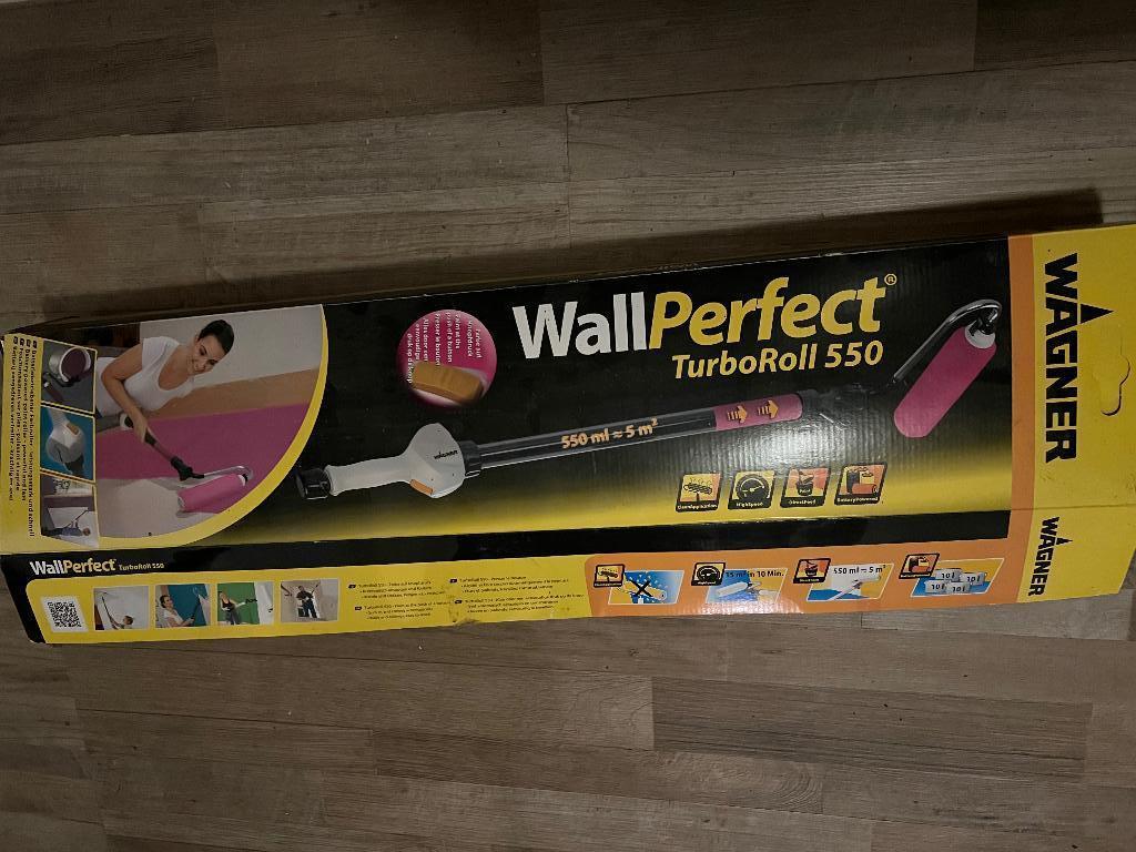 Wagner WallPerfect TurboRoll 550 Verfroller, Ophalen of Verzenden, Verfspuit of Verfpomp