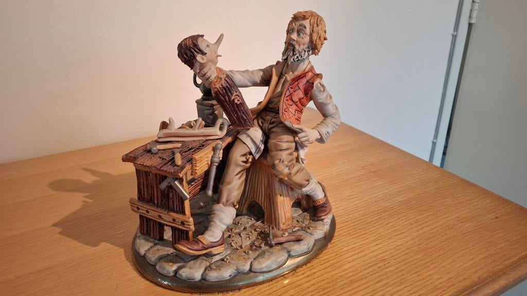 Porseleinen beeld Geppetto en Pinokkio, Ophalen