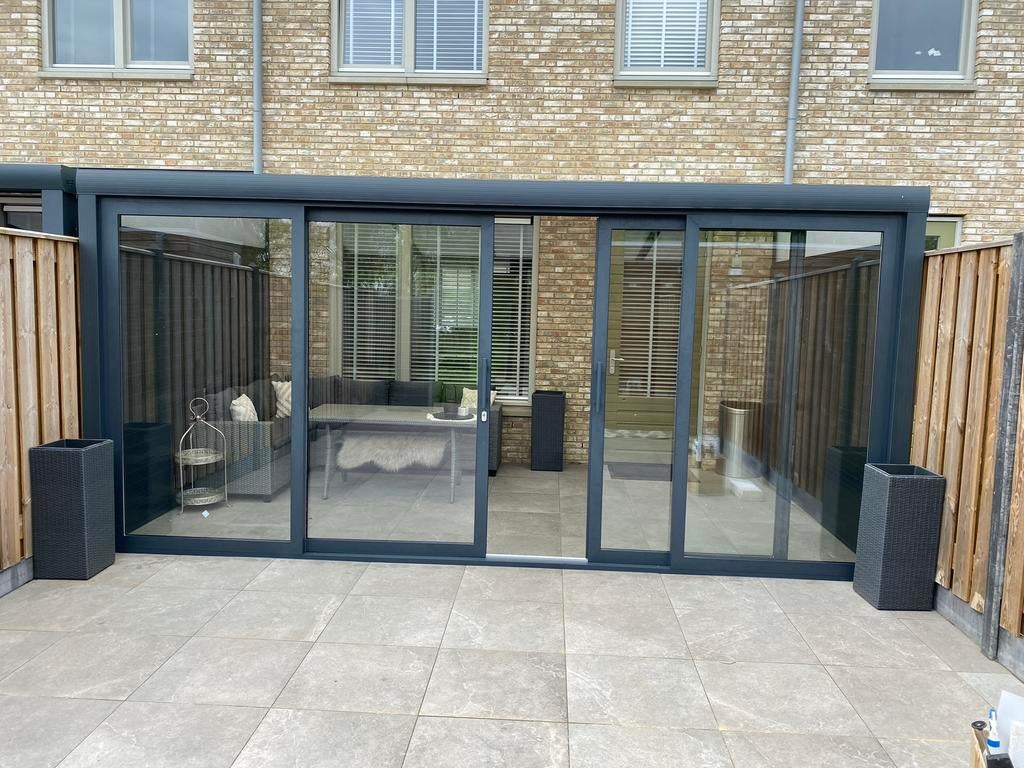Veranda  nu vanaf  € 3750, Tuin en Terras, Ophalen of Verzenden, Nieuw, Veranda