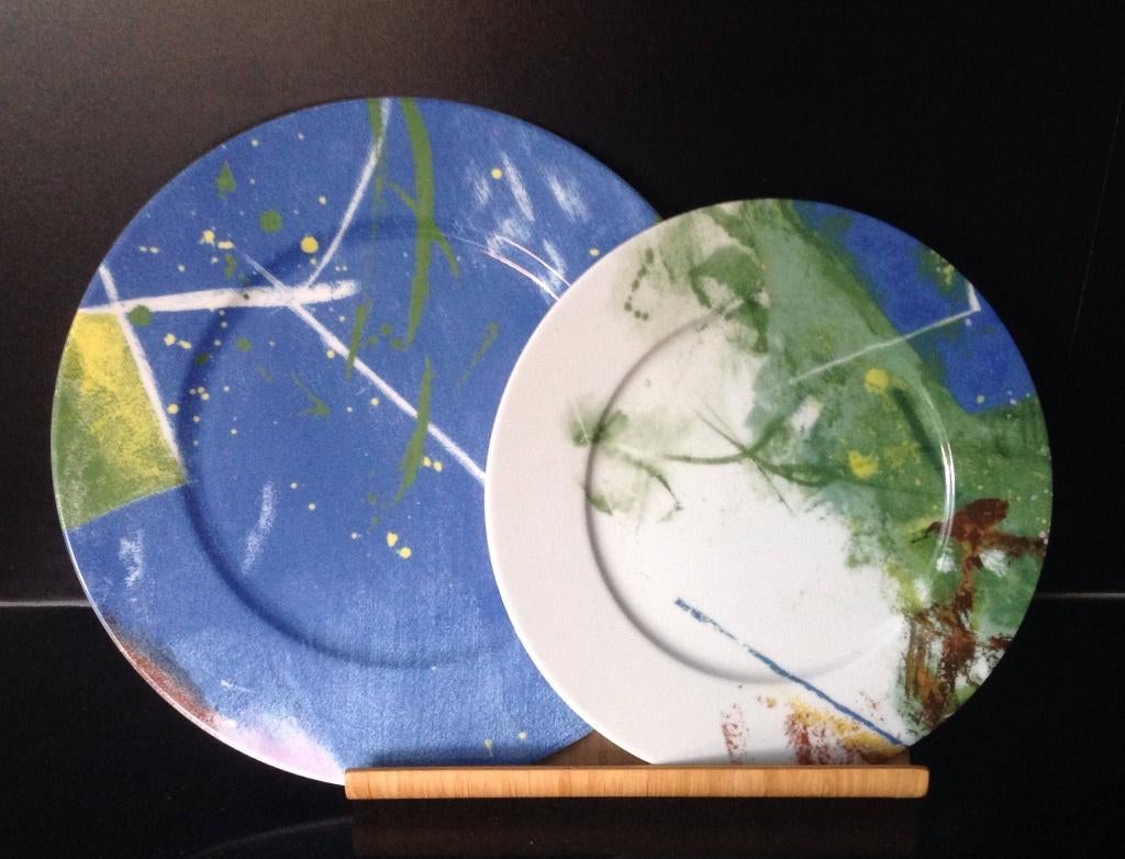 GOLLHAMMER TISCHKULTUR set van onderbord met diner bord., Ophalen of Verzenden