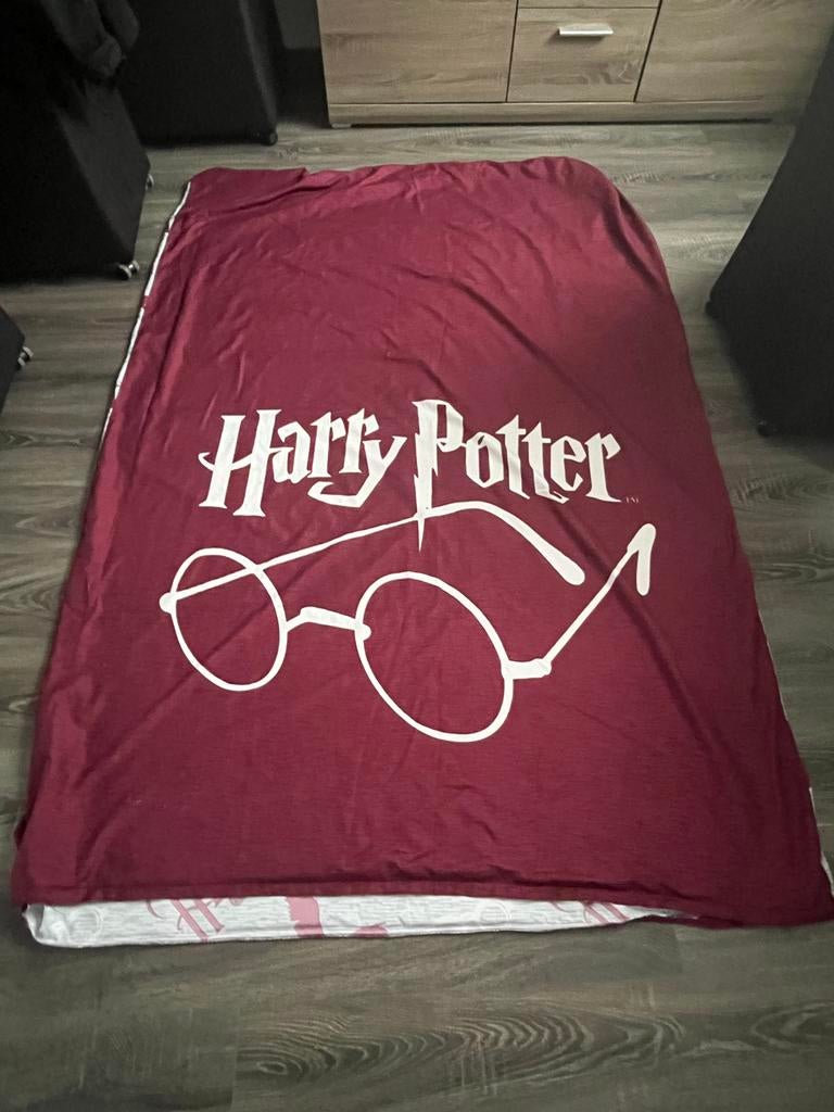 Harry Potter Dekbedovertrek, Huis en Inrichting, Eenpersoons, Dekbedovertrek, Ophalen of Verzenden, Zo goed als nieuw