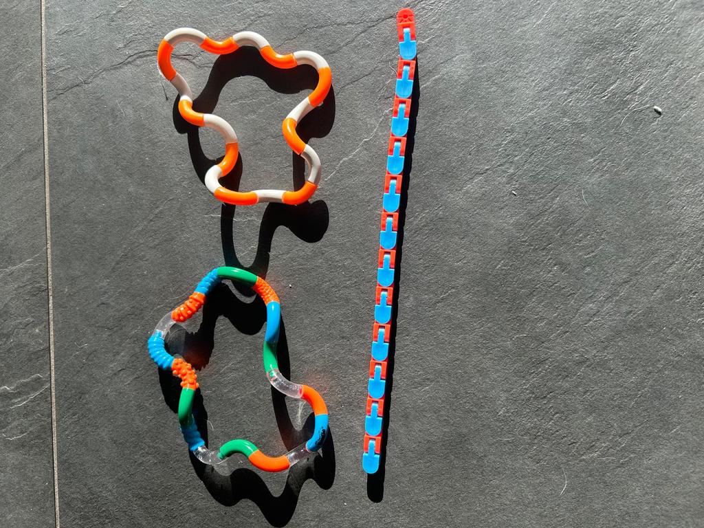 Tangle teasers en Wacky track, Ophalen, Zo goed als nieuw, Jongen of Meisje
