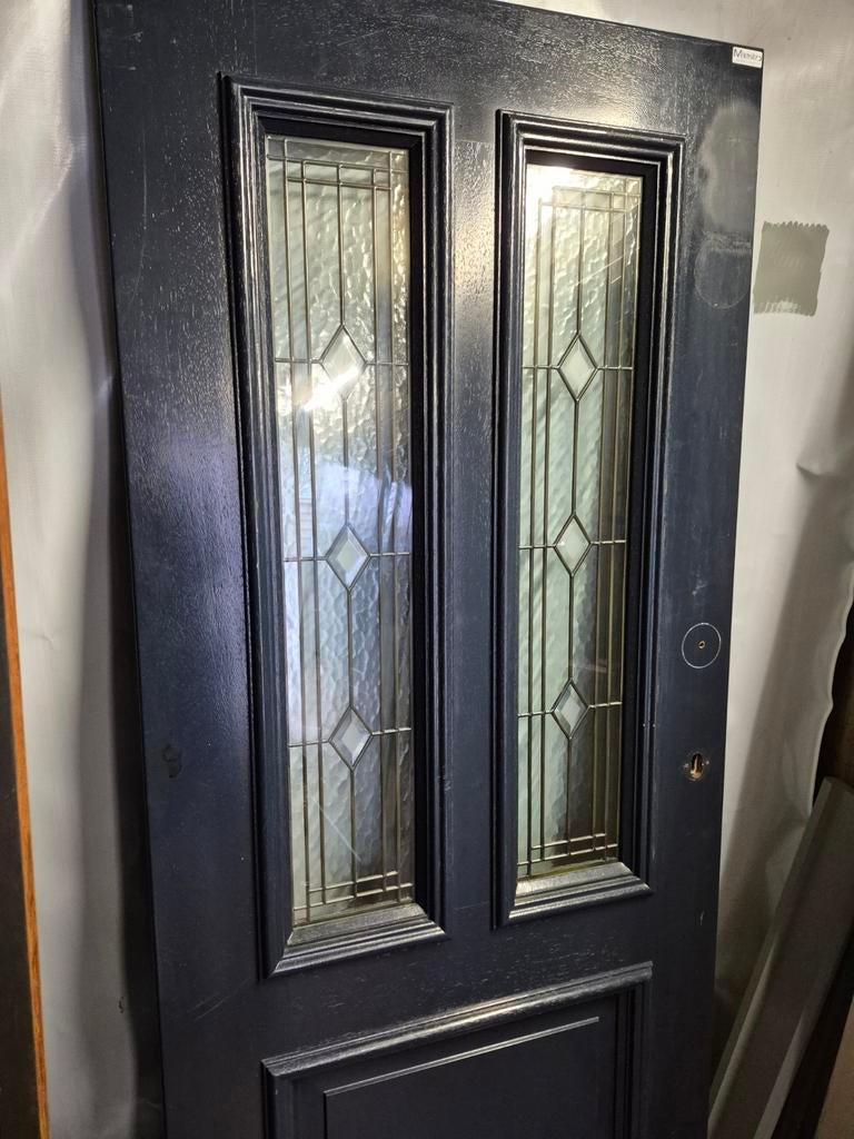 88x201,5cm voordeur incl thermo glas in lood R binnen JH10, Doe-het-zelf en Verbouw, Deuren en Horren, Ophalen, 80 tot 100 cm