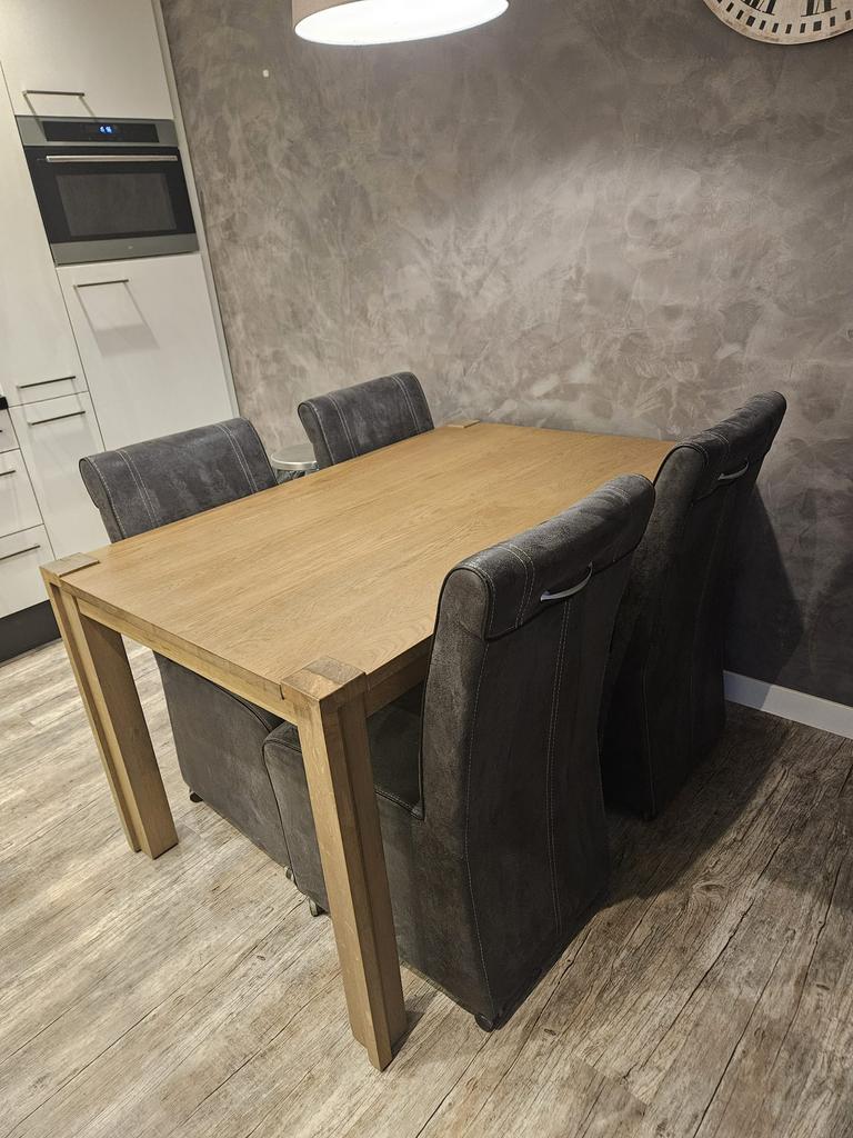 Eethoek, dressoir & salontafel, liefst alles 1 koop, kan los, Huis en Inrichting, Complete eetkamers, Ophalen, Zo goed als nieuw