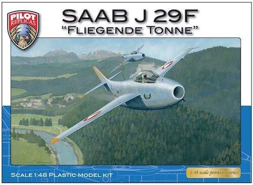 Pilot Replicas 48A003 Saab J-29 F Tunnan in Austrian Service, Olsborgsvägen 6 18641 Vallentuna, Pilot Replicas, Nieuw, Ophalen of Verzenden
