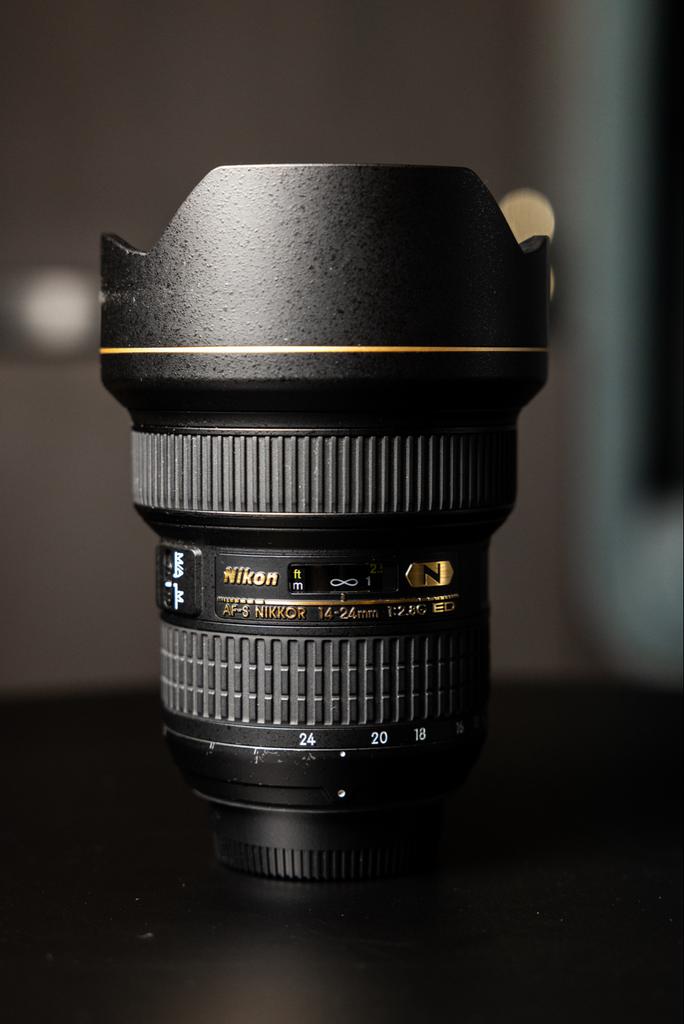Nikon AF-S Nikkor 14-24mm f/2.8G ED Groothoeklens, Ophalen, Gebruikt, Groothoeklens, Zoom