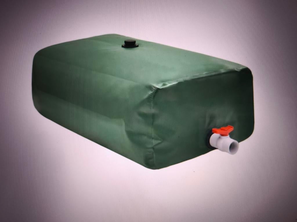 Watertank met kraan opvouwbaar 500 L PVC €49,-, Tuin en Terras, Regentonnen, Nieuw, Kunststof, 150 liter of meer, Met kraantje