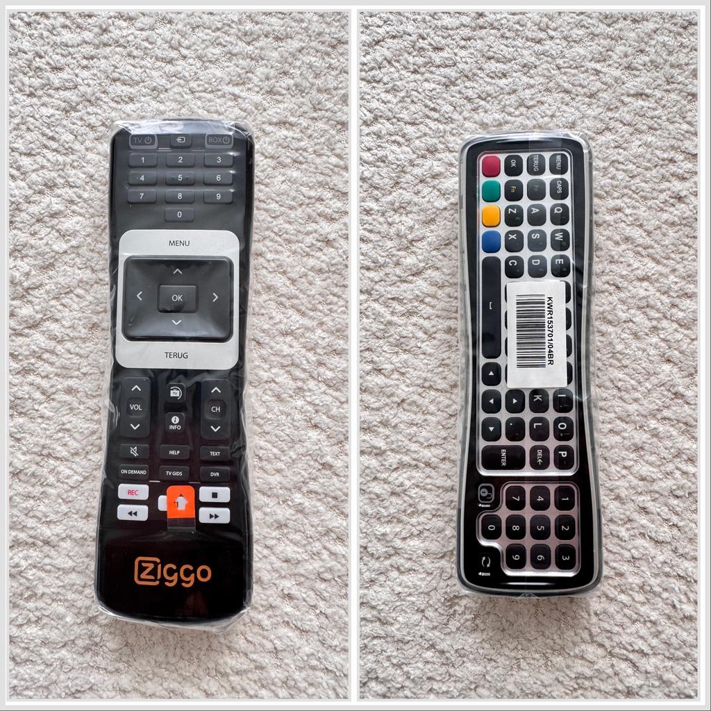 ZIGGO afstandsbediening met toetsenbord - NIEUW, Ophalen of Verzenden, Nieuw