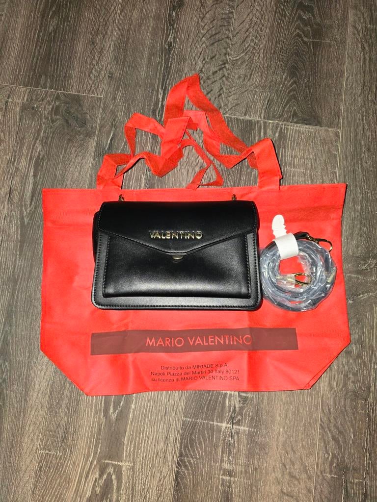Mario valentino tas, Overige merken, Zwart, Nieuw, Ophalen of Verzenden