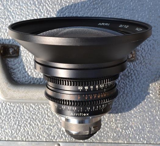 Arri f 2 12 mm prime, Ophalen, Zo goed als nieuw, Groothoeklens