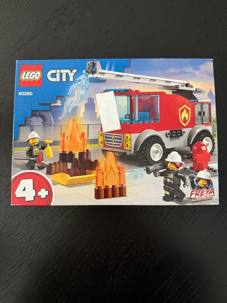 LEGO City 60280 Brandweerwagen, Ophalen of Verzenden, Zo goed als nieuw, Complete set, Lego
