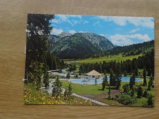 niet gelopen fotokaart Lech am Arlberg Oostenrijk, Ophalen of Verzenden, 1960 tot 1980, Gelopen, Oostenrijk