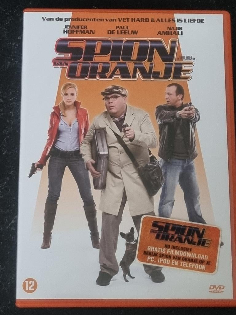 Spion van Oranje DVD, Ophalen of Verzenden, Zo goed als nieuw, Actie en Avontuur, Film