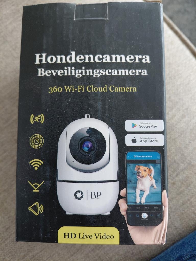 Honden camera  360 WiFi cloud camera, Audio, Tv en Foto, Videobewaking, Ophalen of Verzenden