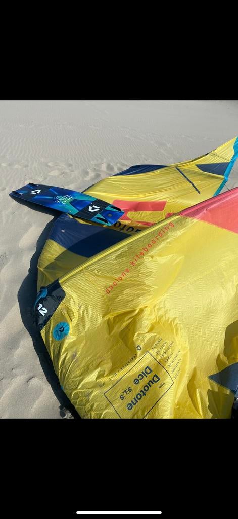 Duotone Dice SLS12meter uit  2022/2023 te koop, Watersport en Boten, Geen board, Ophalen, Zo goed als nieuw